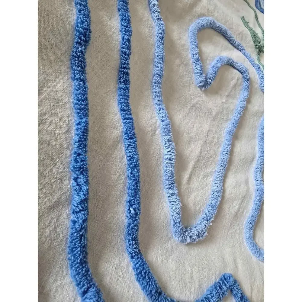 Vintage Chenille coverlet  approx 85